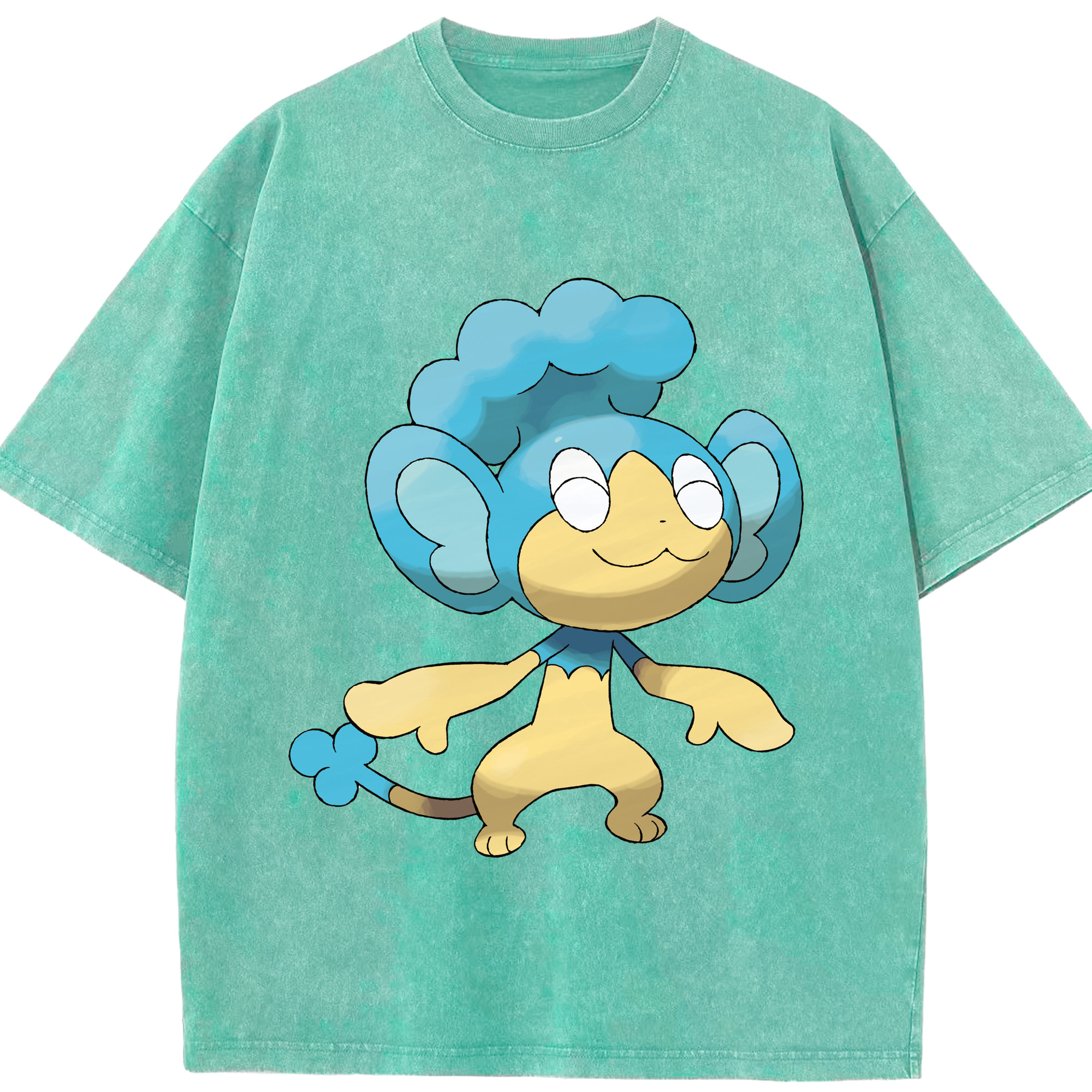 （画像用） ポケットモンスター Pokémon 綿100% ヴィンテージ風 半袖Tシャツ（フロントプリント）